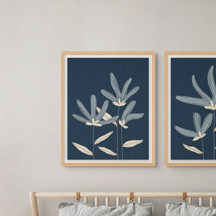 Three Flowers Art Print