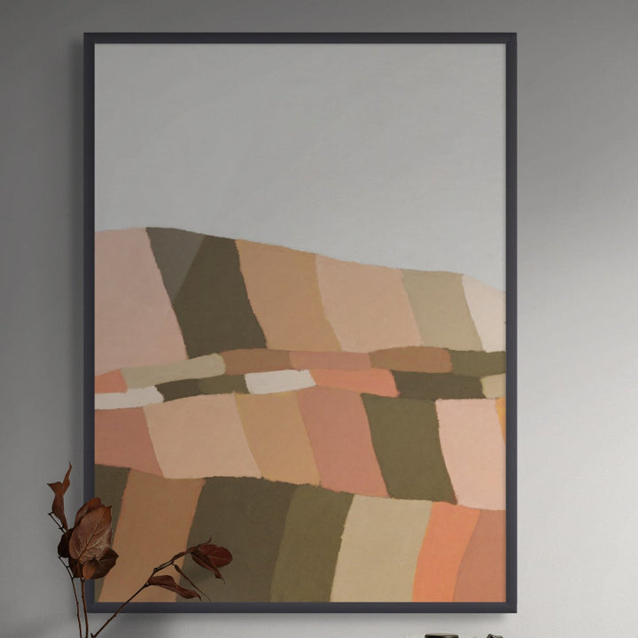 Colorful Hills #2 Art Print