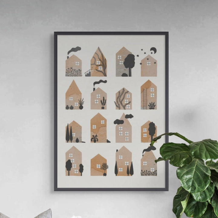 Tiny Houses #2 Art Print