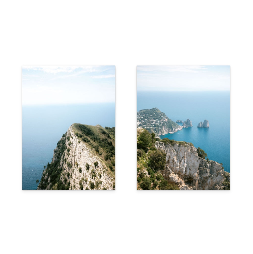 Set "Capri" Art Prints