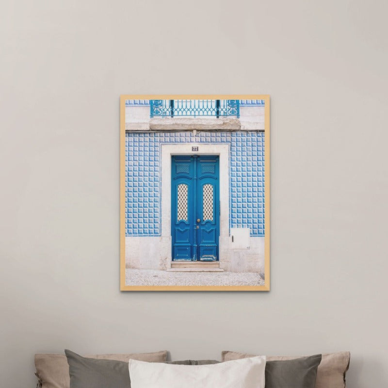 Blue Lisbon Art Print