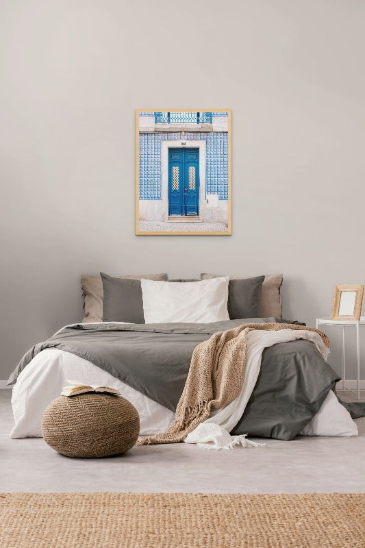 Blue Lisbon Art Print