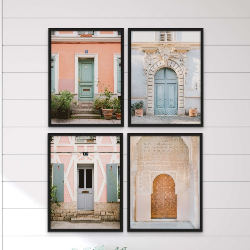 Alhambra door Art Print