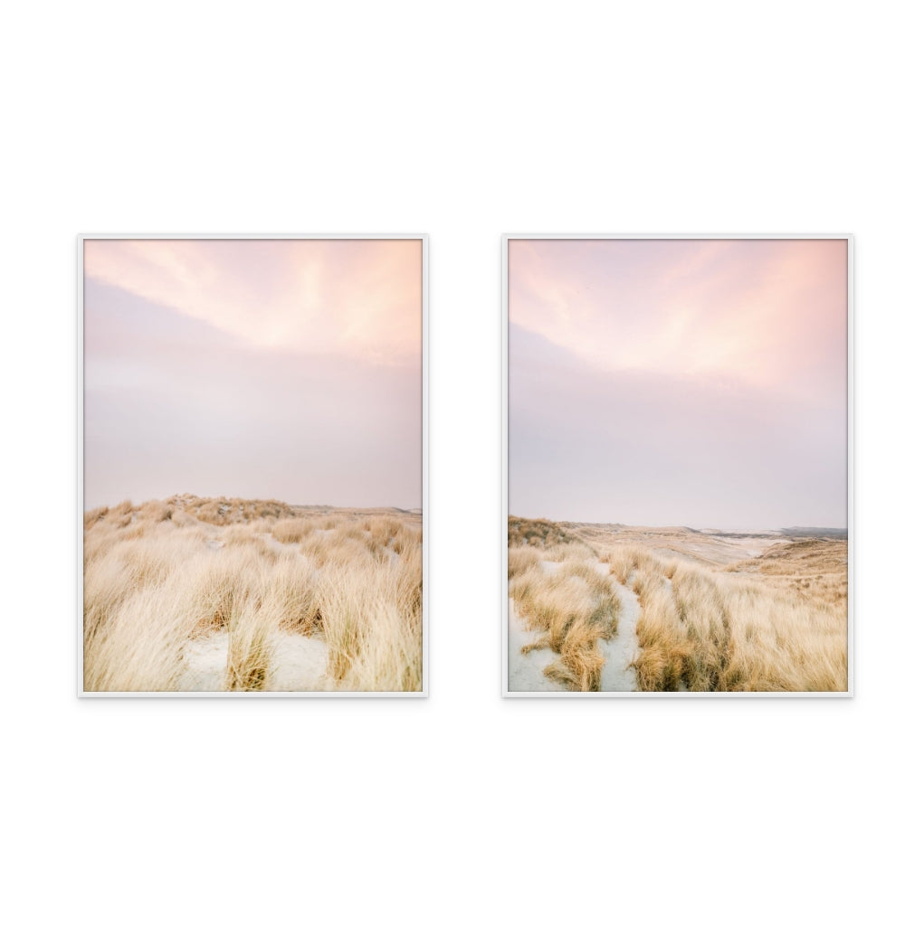 Set "Ameland Dunes 1" + "Ameland Dunes 2" Art Prints