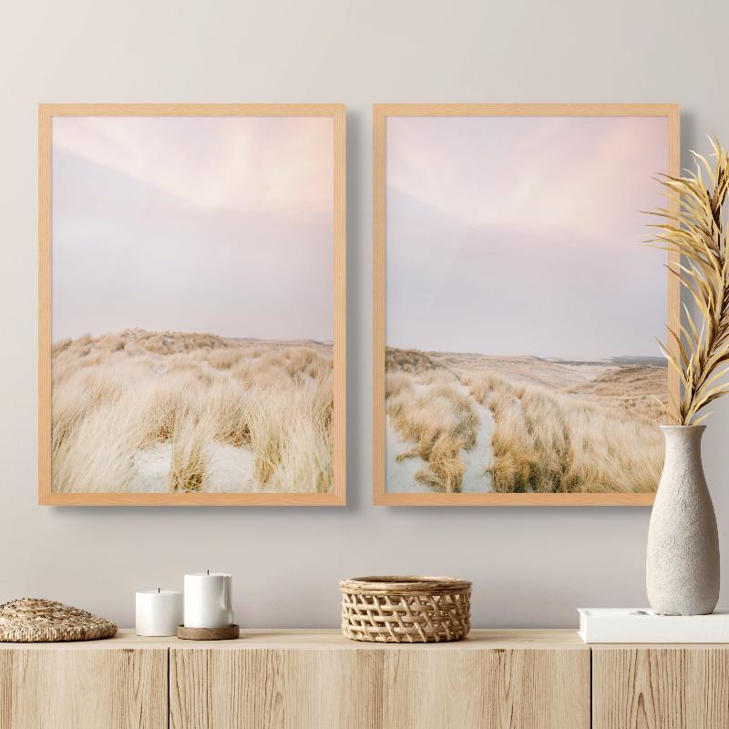 Set "Ameland Dunes 1" + "Ameland Dunes 2" Art Prints