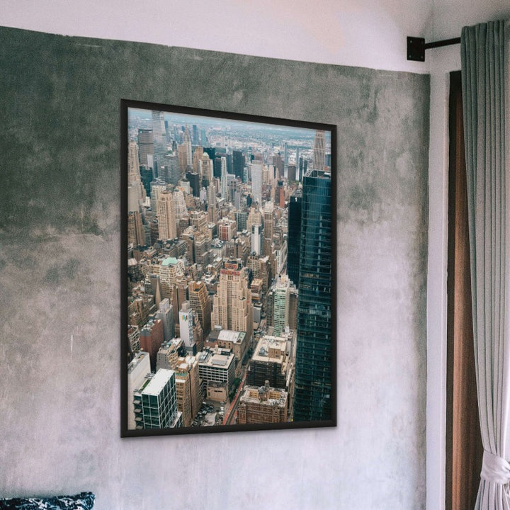 New York City from above Art Print