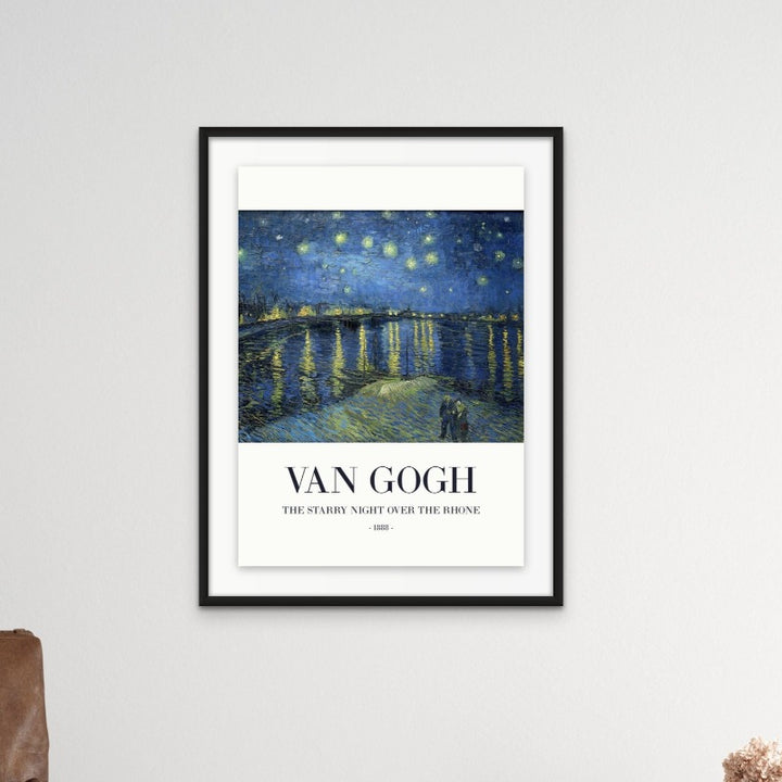 The Starry Night Over The Rhone Art Print