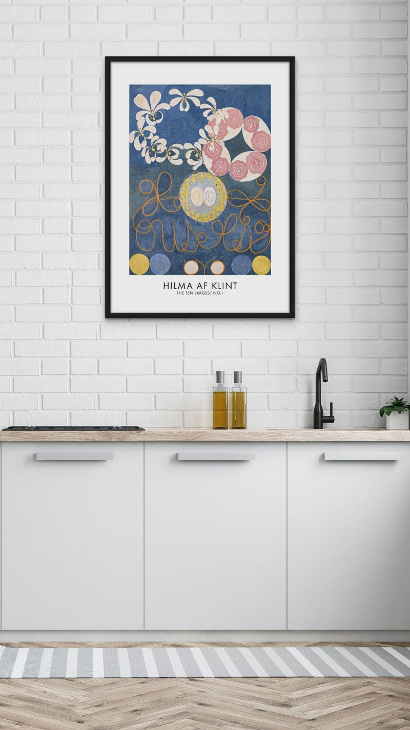 The Ten Largest No.1 Poster Art Print