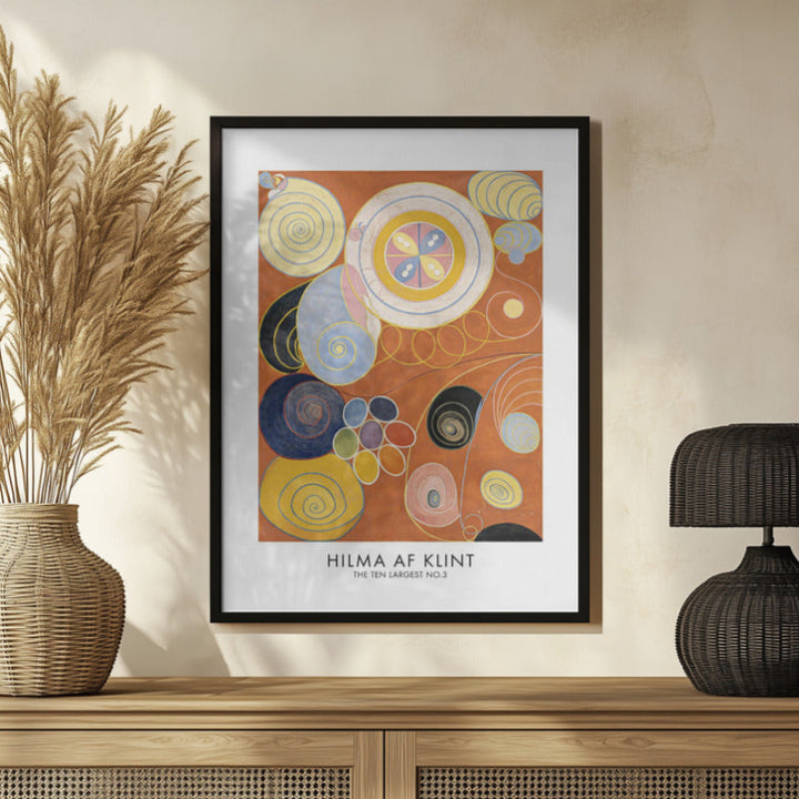 The Ten Largest No.3 Poster Art Print