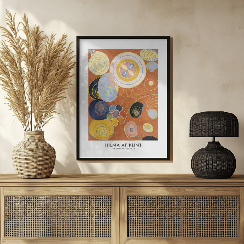 The Ten Largest No.3 Poster Art Print