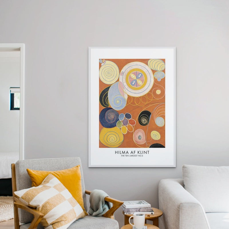 The Ten Largest No.3 Poster Art Print