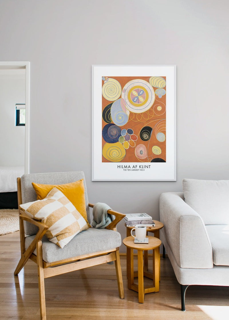 The Ten Largest No.3 Poster Art Print