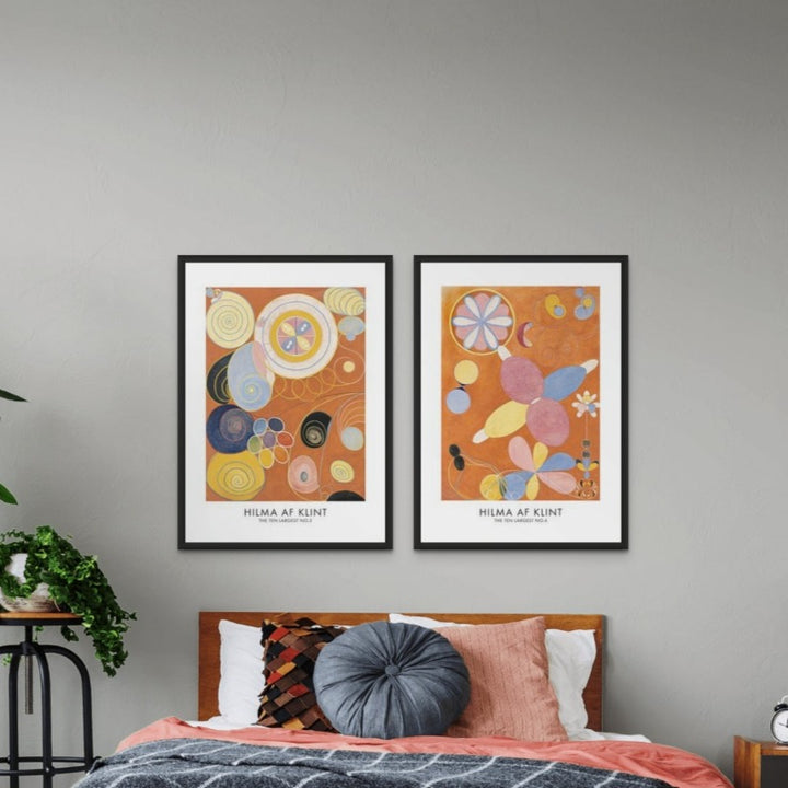 Set "The Ten Largest No.4 Poster" + "The Ten Largest No.3 Poster" Art Prints