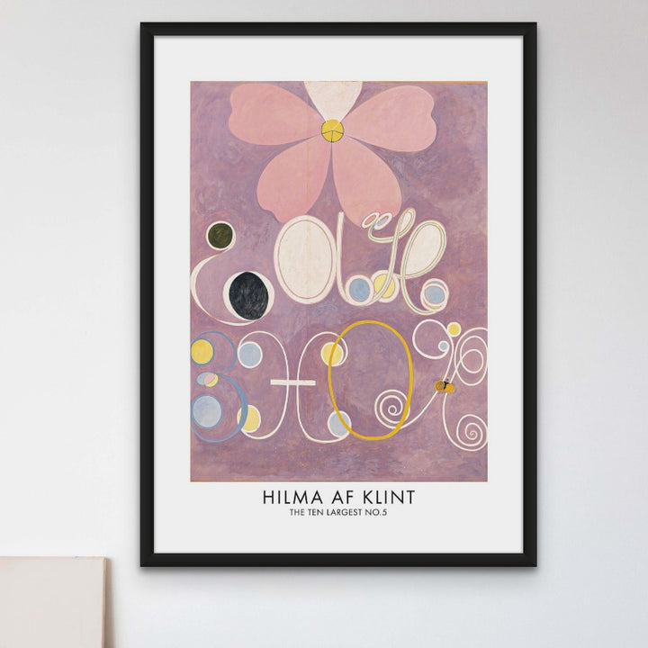 The Ten Largest No.5 Poster Art Print