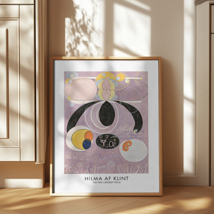 The Ten Largest No.6 Poster Art Print