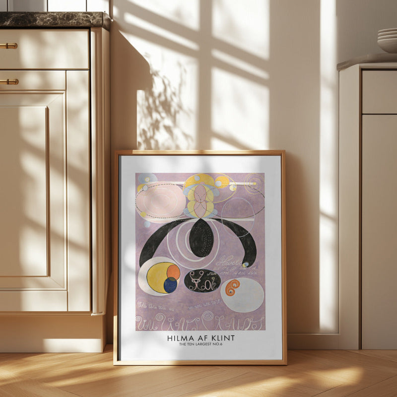 The Ten Largest No.6 Poster Art Print