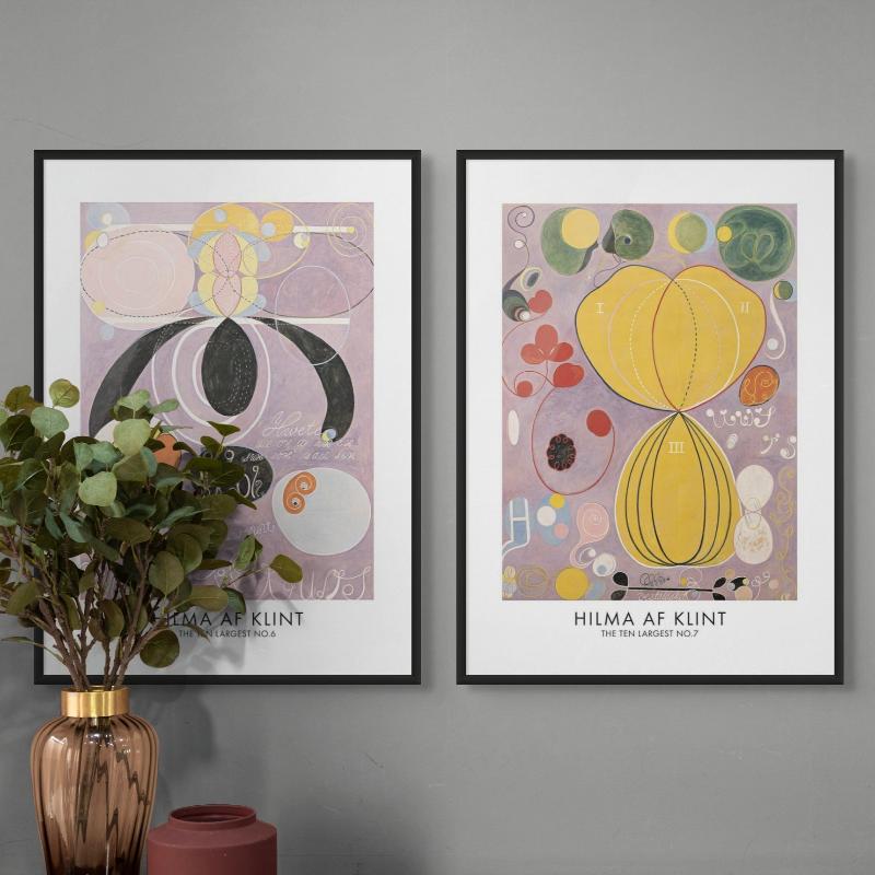 Set "The Ten Largest No.7 & No.6 Posters" Art Prints