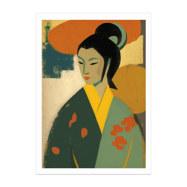 Geisha Art Print