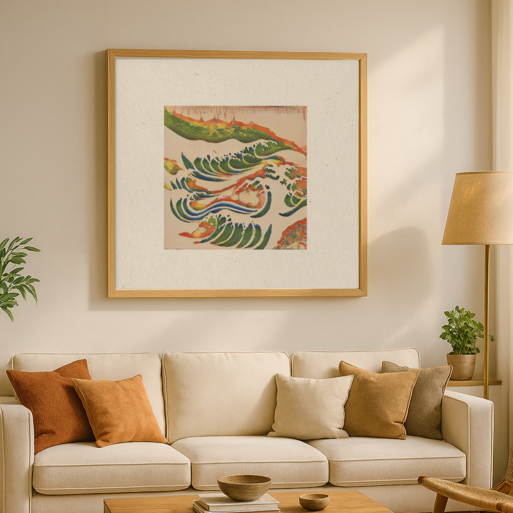 Cuadro "Serpentine Wavescape"