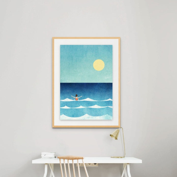 Sea Swim II Art Print