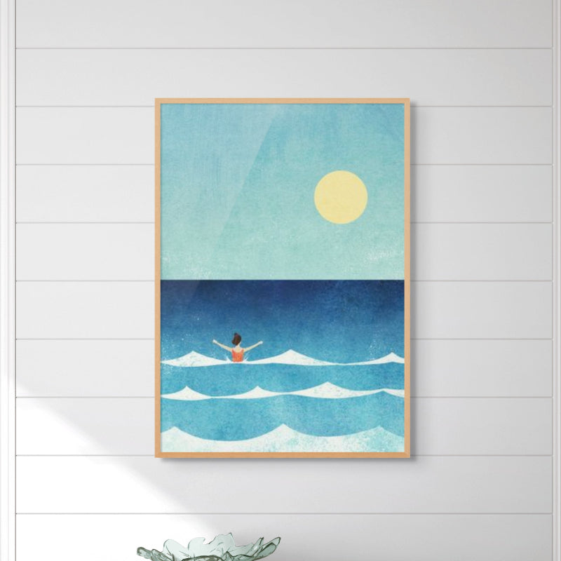 Sea Swim II Art Print