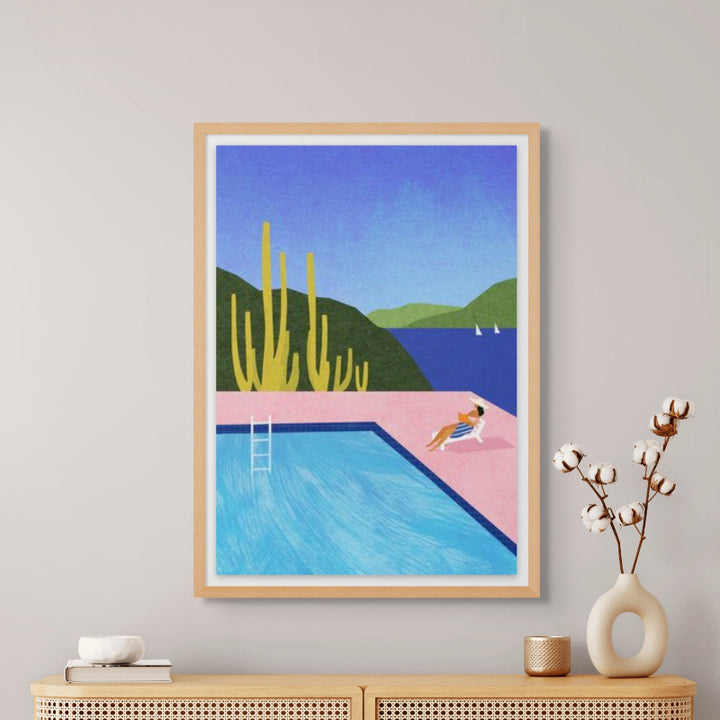 Swimming Pool Art Print