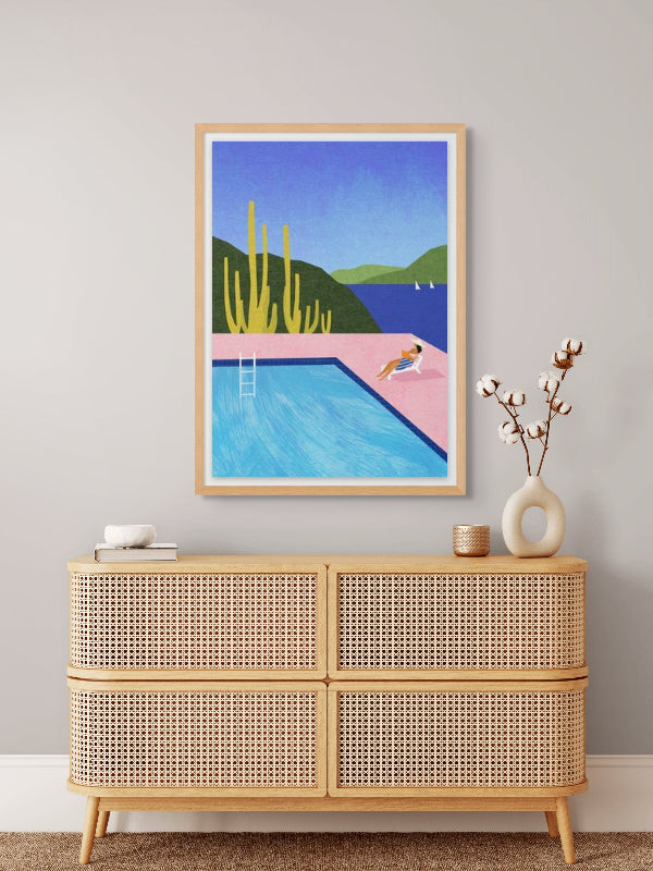 Swimming Pool Art Print