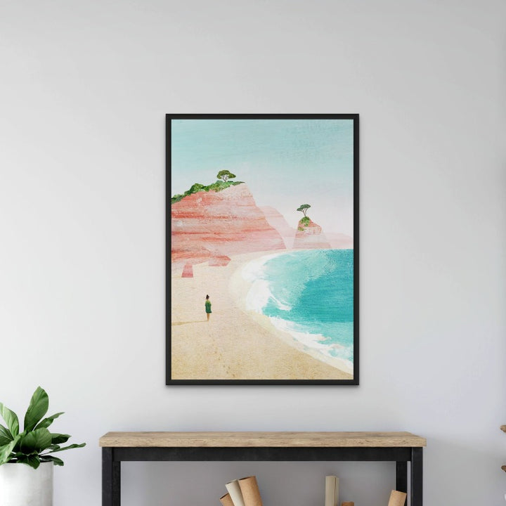 Beach Girl IV Art Print