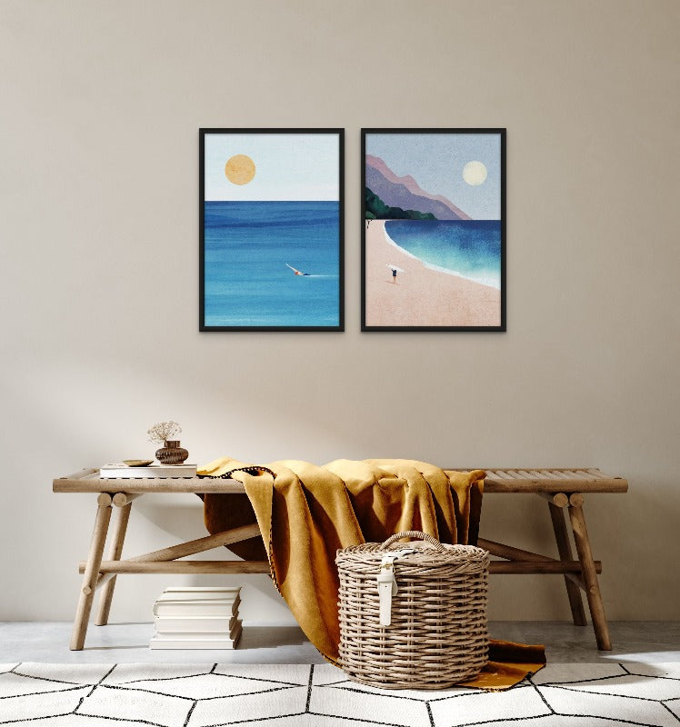 Sea Swim Art Print