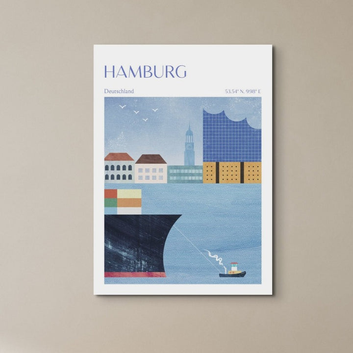 Hamburg, Germany Art Print