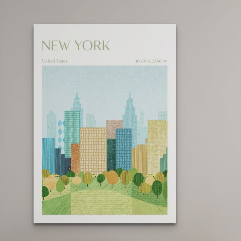 New York, Central Park Art Print