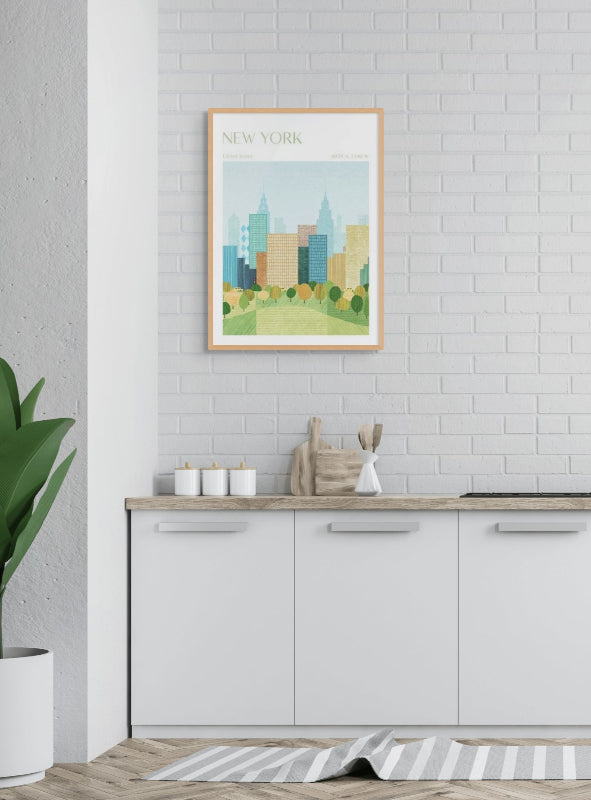 New York, Central Park Art Print