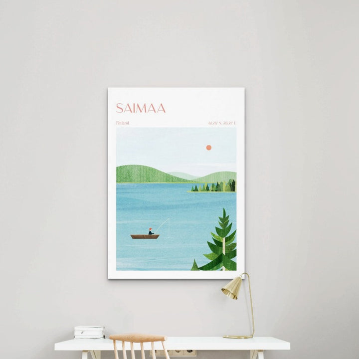 Lake Saimaa, Finland Art Print