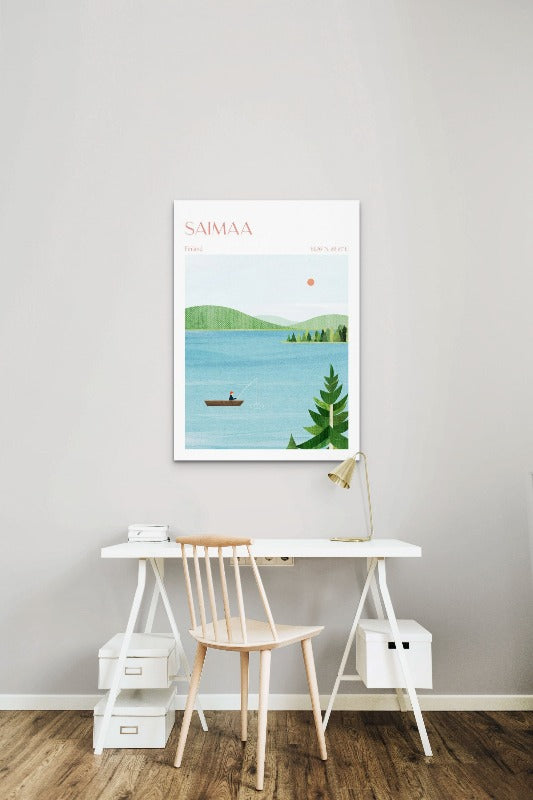 Lake Saimaa, Finland Art Print