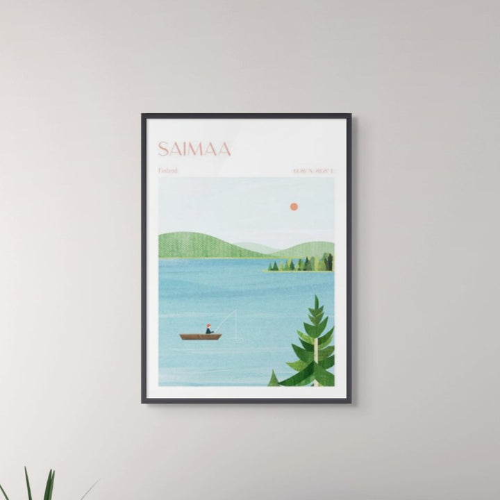 Lake Saimaa, Finland Art Print