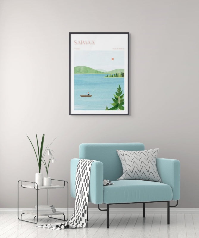 Lake Saimaa, Finland Art Print