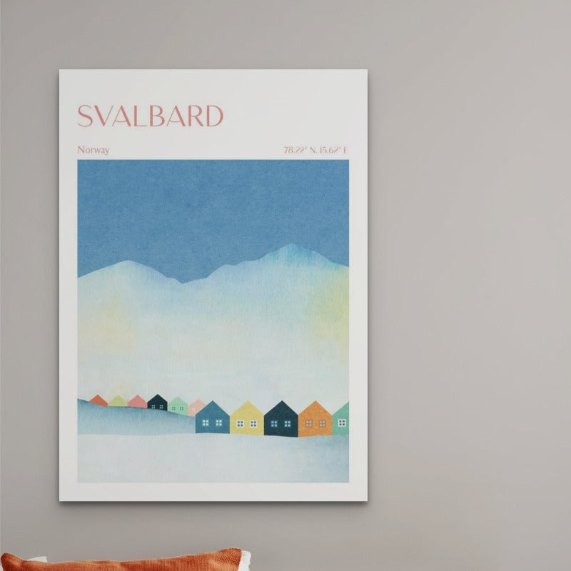 Svalbard, Norway Art Print