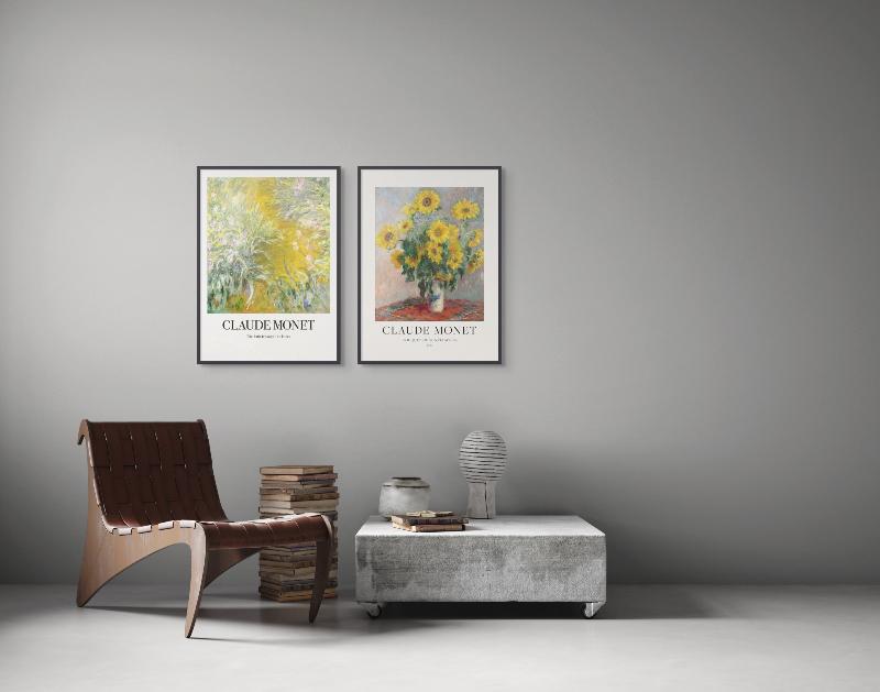 Set "Blooming Impressions" Art Prints