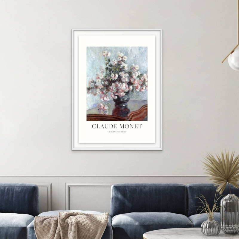 Chrysanthemums Art Print