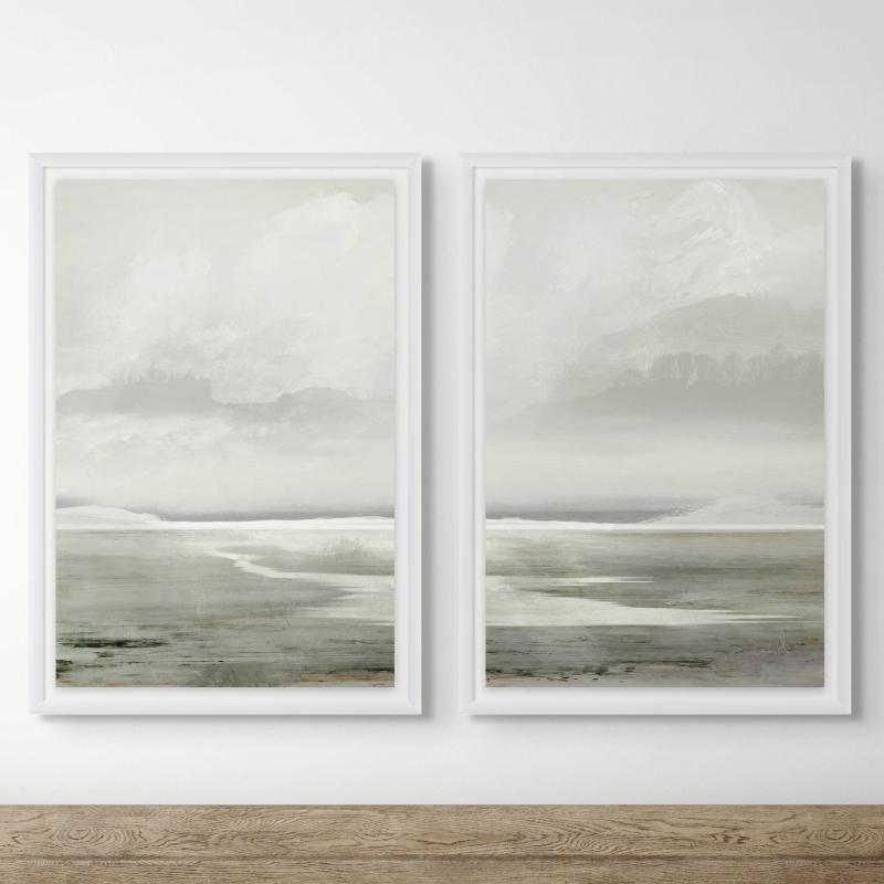 Set "Lakes" Art Prints