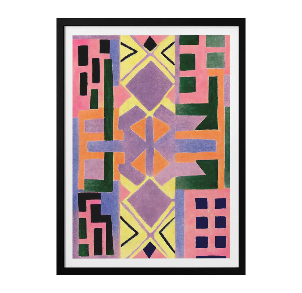 Peru Rug Pattern Art Print