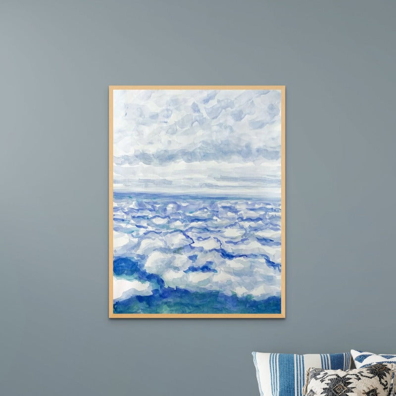 In the Clouds Art Print