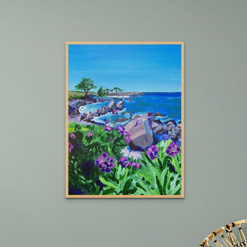 Lovers Point Art Print