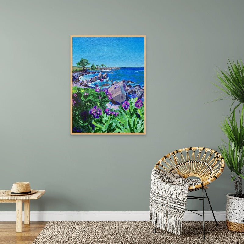 Lovers Point Art Print