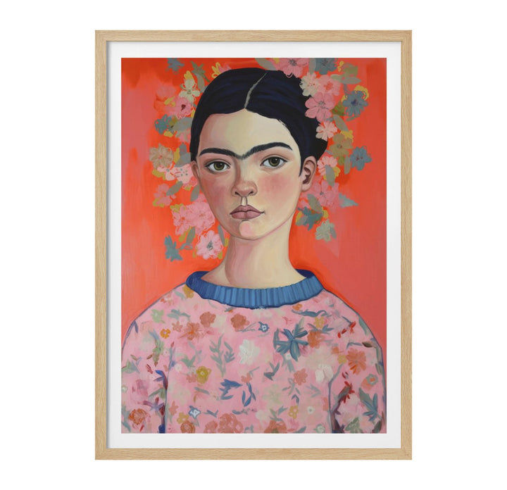 Young Frida Art Print