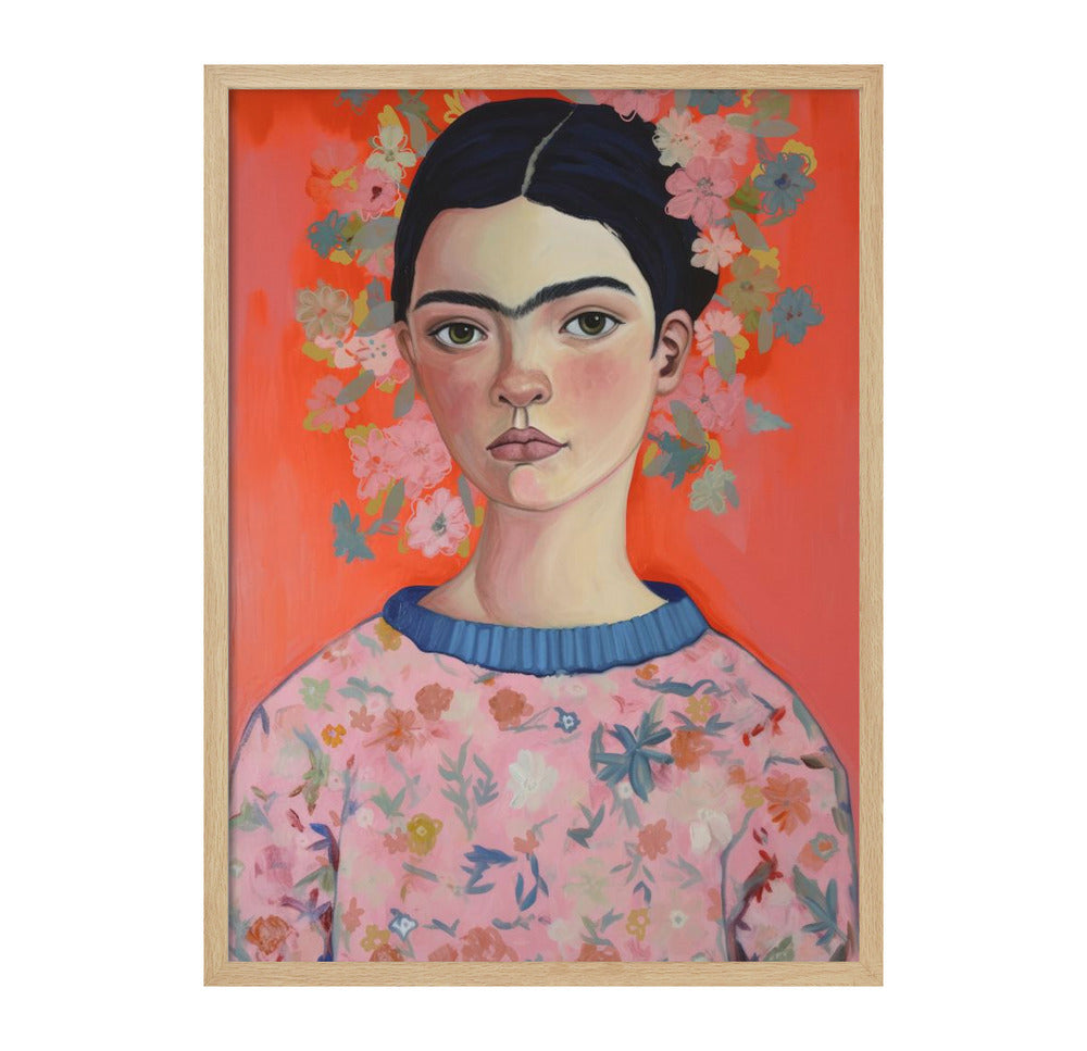 Young Frida Art Print