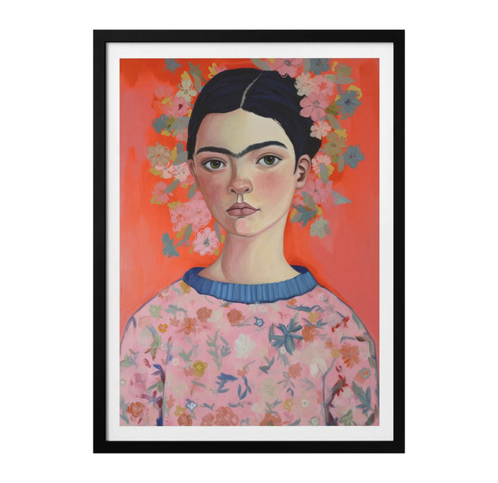 Young Frida Art Print