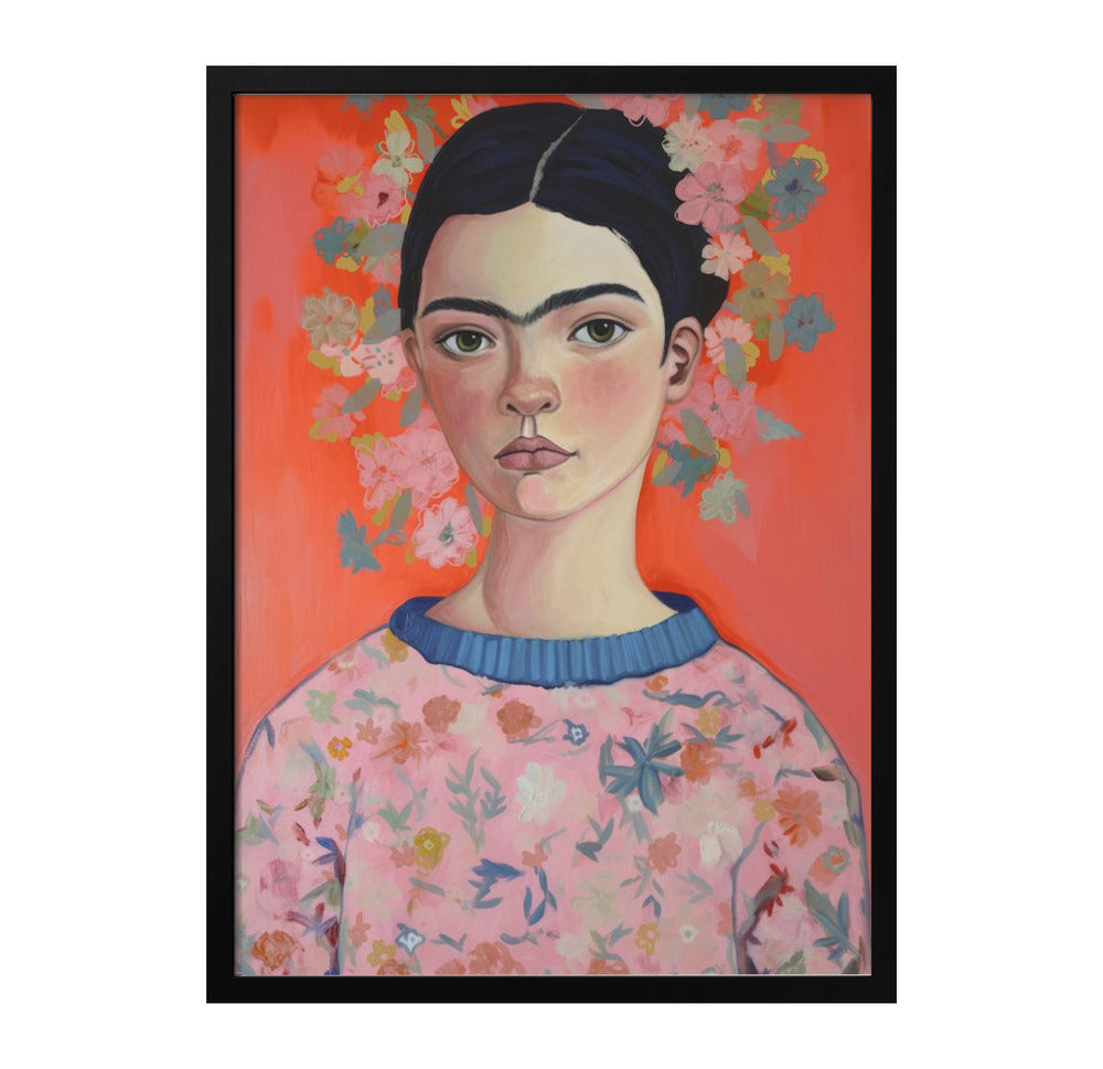 Young Frida Art Print