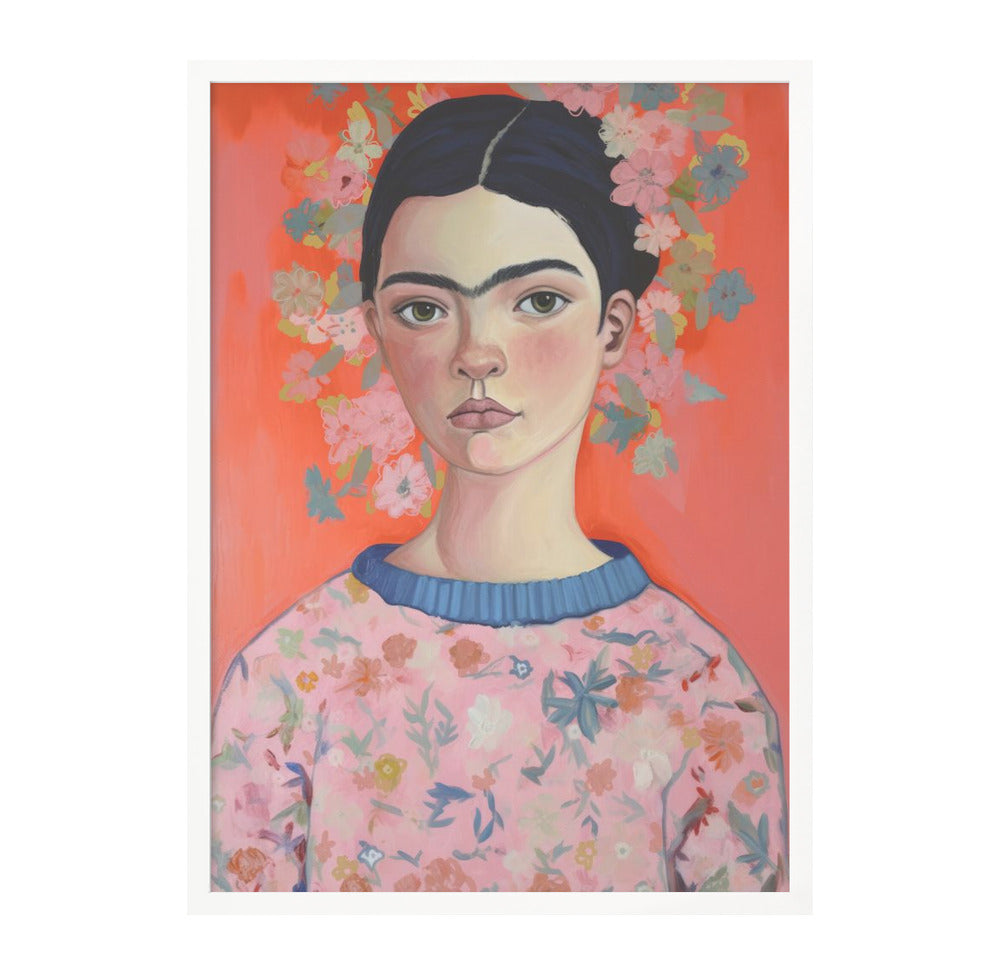 Young Frida Art Print