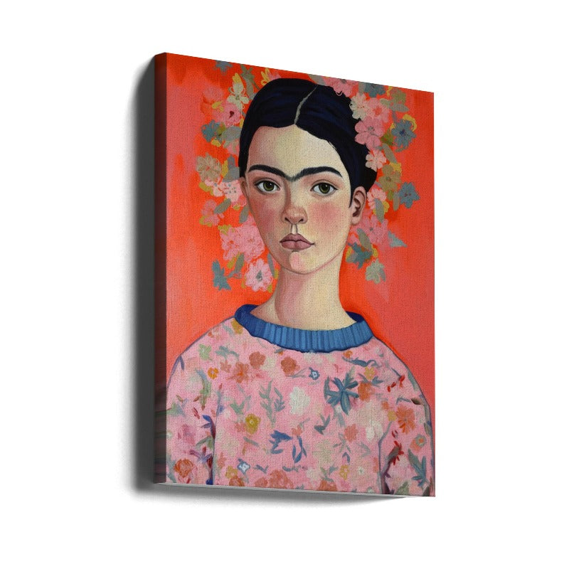 Young Frida Art Print